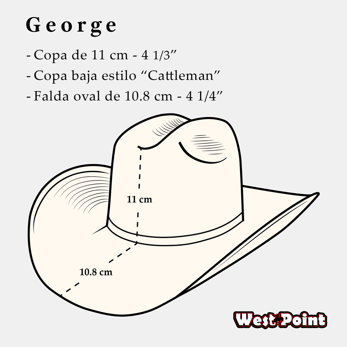 George 100X Bicolor Randado Line