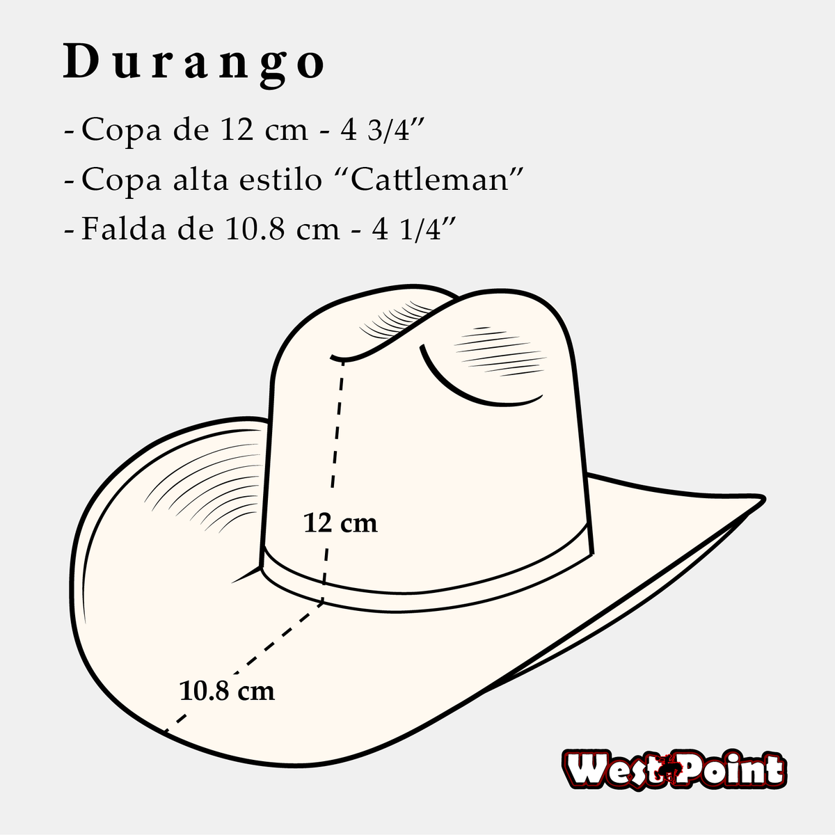 Durango 100X Bicolor Doble Randado